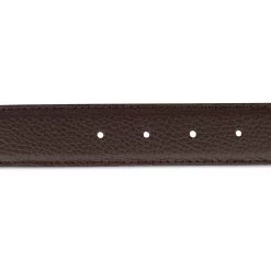 Western Bling Buckle Belt – Genuine Brown Leather 15 Western Bling Buckle Belt – Genuine Brown Leather -Belt Shop STBR34COMT 3 1
