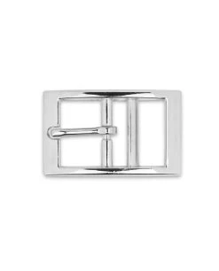 Silver Center Bar Belt Buckle 30 Mm -Belt Shop Silver Center Bar Belt Buckle 30 mm 3