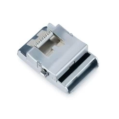 Silver Gray Ratchet Belt Buckle 35 Mm -Belt Shop Silver Gray Ratchet Belt Buckle 35 Mm 4