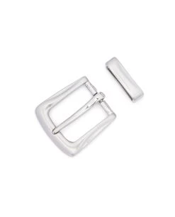 Silver Metal Belt Buckle For Men -Belt Shop Silver Metal Belt Buckle for Men 2