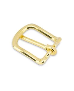 Small Brass Belt Buckle 20 Mm -Belt Shop Small Brass Belt Buckle 20 mm 4