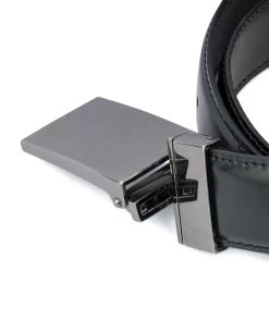 Swivel Buckle Two Sided Leather Belt