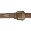 Tan Brown Leather Western Belt | Bronze Buckle 1 Tan Brown Leather Western Belt | Bronze Buckle -Belt Shop Tan Brown Leather Western Belt Bronze Buckle On jeans