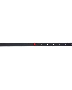 Thin Dressy Womens Belt With Red Star