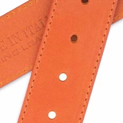 Brown Western Belt For Men – Genuine Leather -Belt Shop VGBR40STST 1 2