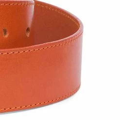 Brown Western Belt For Men – Genuine Leather -Belt Shop VGBR40STST 4 2
