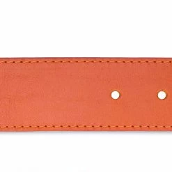 Wide Tan Western Ranger Belt With Silver Buckle -Belt Shop VGBR40STST 5 4
