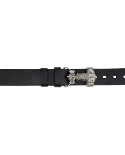 Viking Leather Belt | Mjolnir Sword Buckle 13 Viking Leather Belt | Mjolnir Sword Buckle -Belt Shop Viking Leather Belt Mjolnir Sword Buckle 3