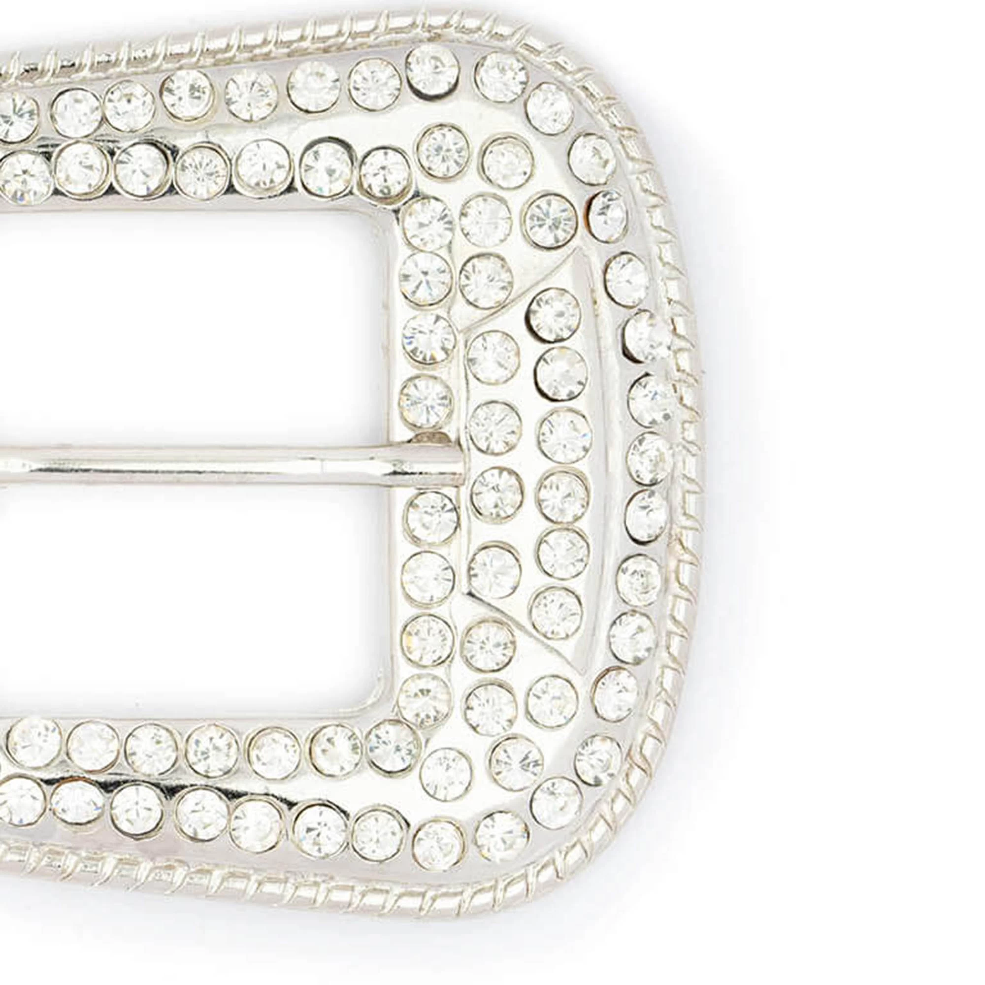 Rhinestone Buckle Western Belt For Ladies 13 Rhinestone Buckle Western Belt For Ladies - Image 11