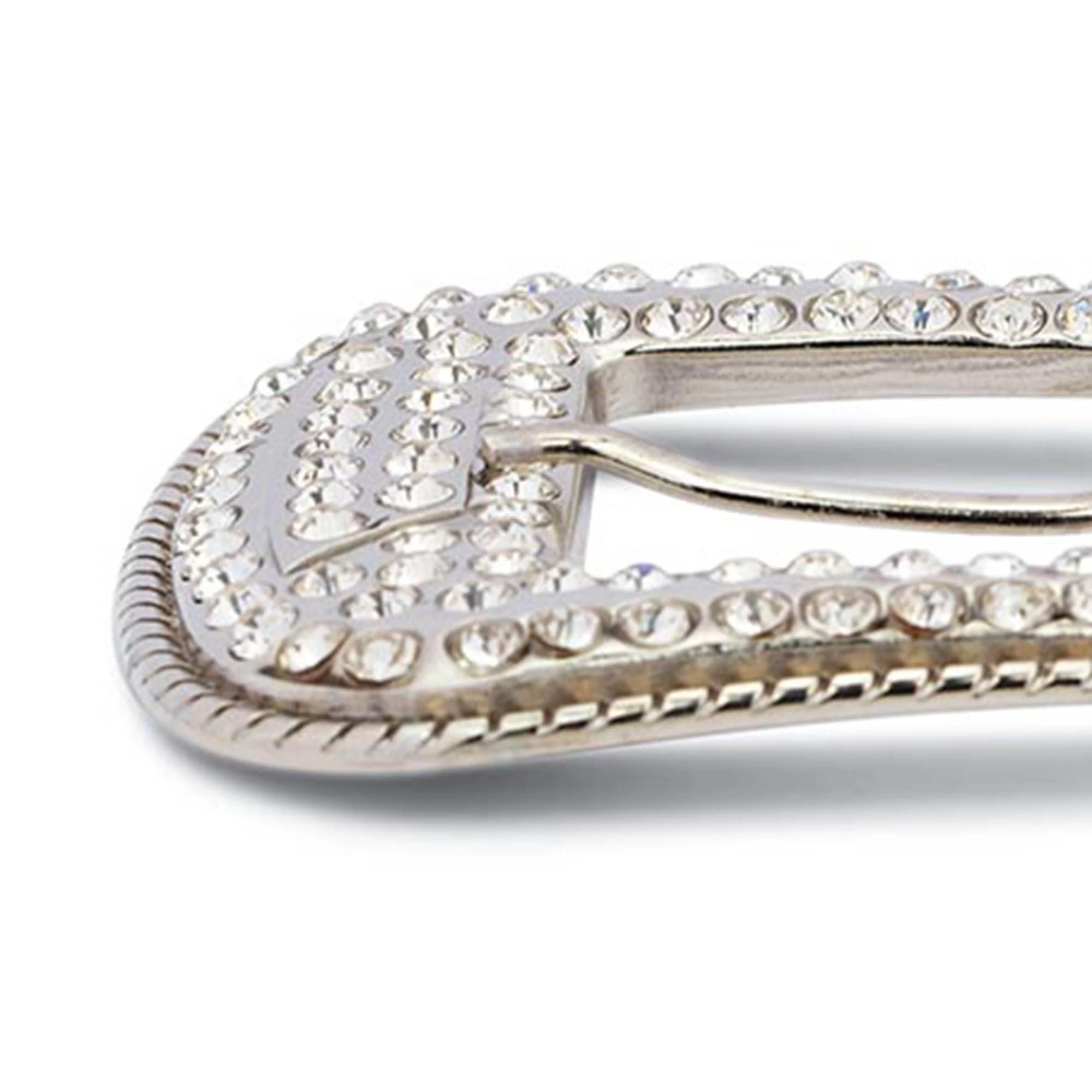 Black Rhinestone Buckle Western Belt For Wedding Dress 10 Black Rhinestone Buckle Western Belt For Wedding Dress - Image 8