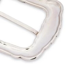 Womens Thick Leather Belt For Jeans With Designer Buckle -Belt Shop WESI40BLBC 4 2