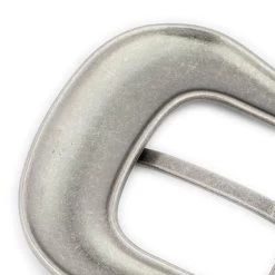 Wide Western Belt – Genuine Leather With Silver Buckle 27 Wide Western Belt – Genuine Leather With Silver Buckle -Belt Shop WESS40SIL3PC 4 4