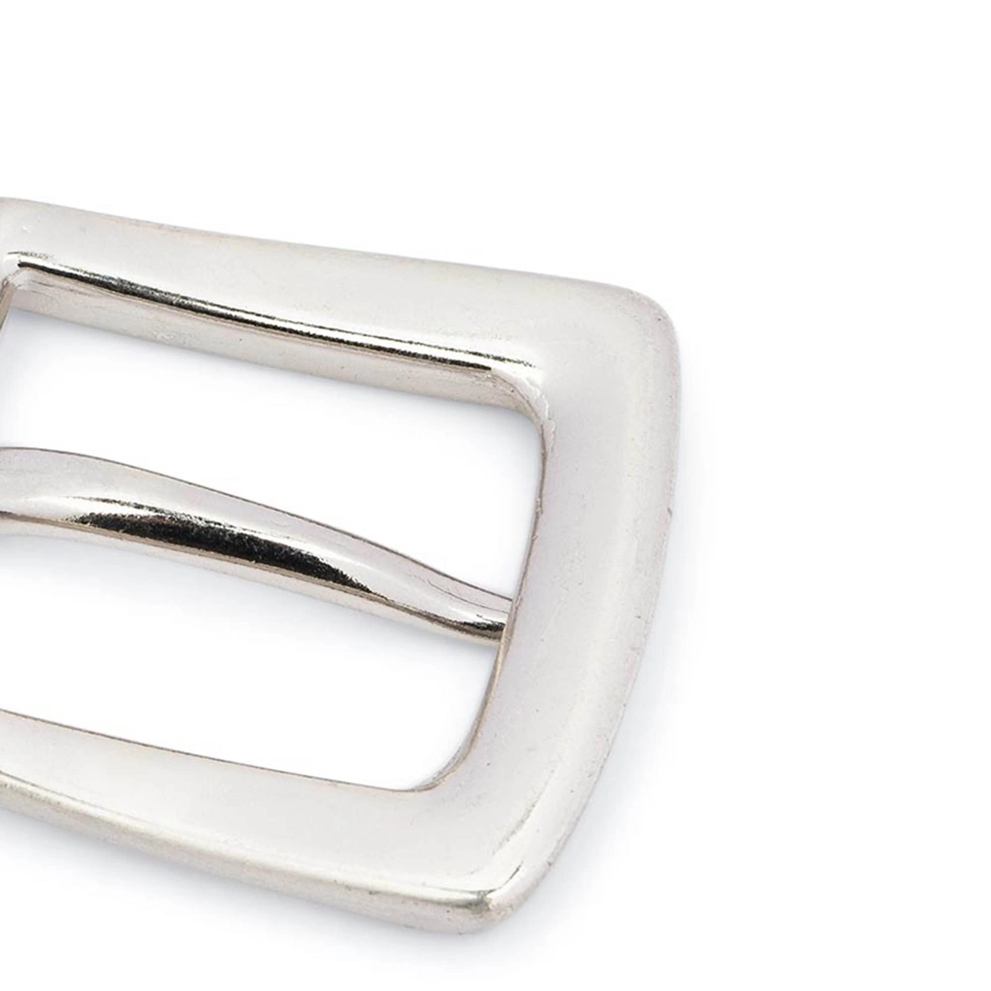 White Leather Casual Mens Belt With Stylish Buckle 12 White Leather Casual Mens Belt With Stylish Buckle - Image 10