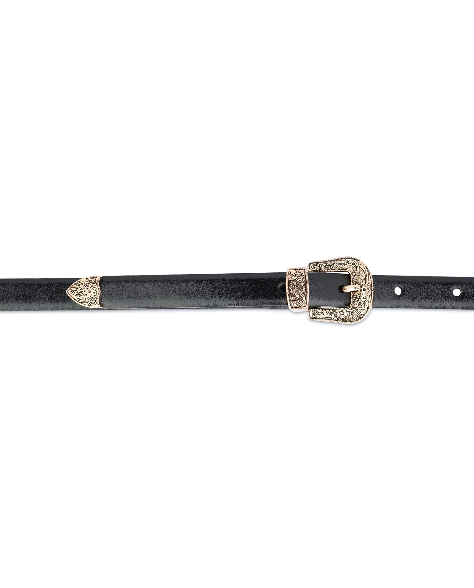 Black Girls Western Belt | Rose Gold Buckle 4 Black Girls Western Belt | Rose Gold Buckle - Image 2