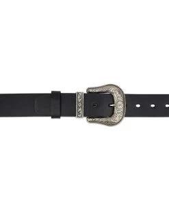 Western Full Grain Leather Belt | Wide Thick -Belt Shop Western Full Grain Leather Belt Wide Thick 2