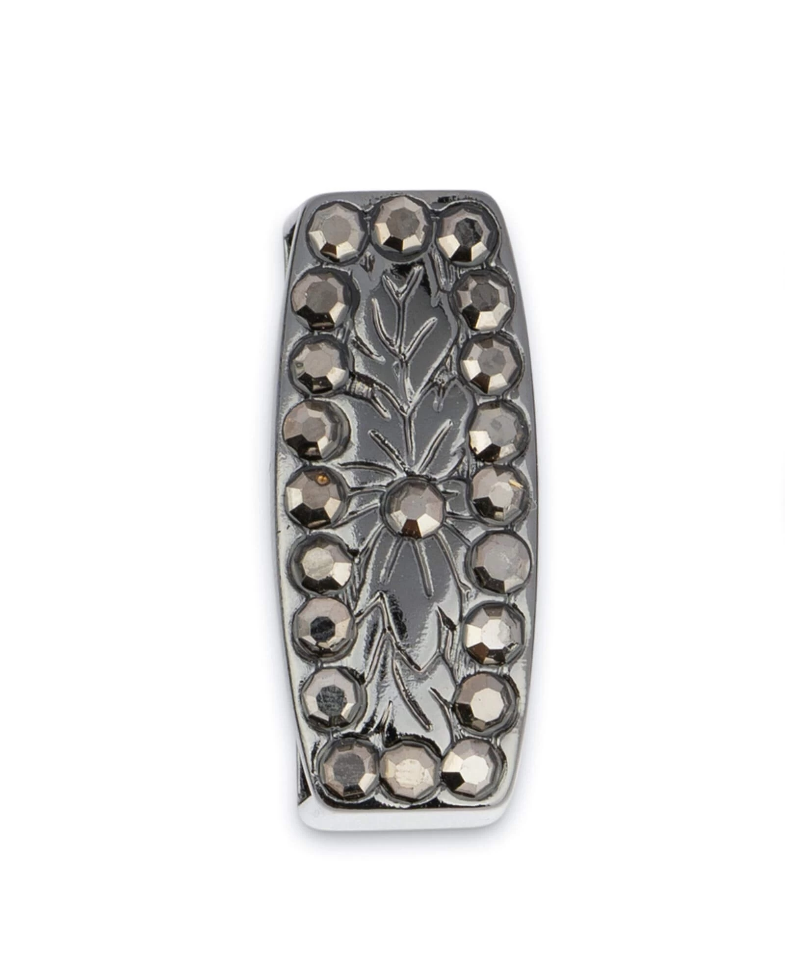 Western Metal Belt Loop With Rhinestones 3 Western Metal Belt Loop With Rhinestones