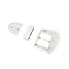 Western Rhinestone Belt Buckle 3 Piece Set -Belt Shop Western Rhinestone Belt Buckle 3 Piece Set 4