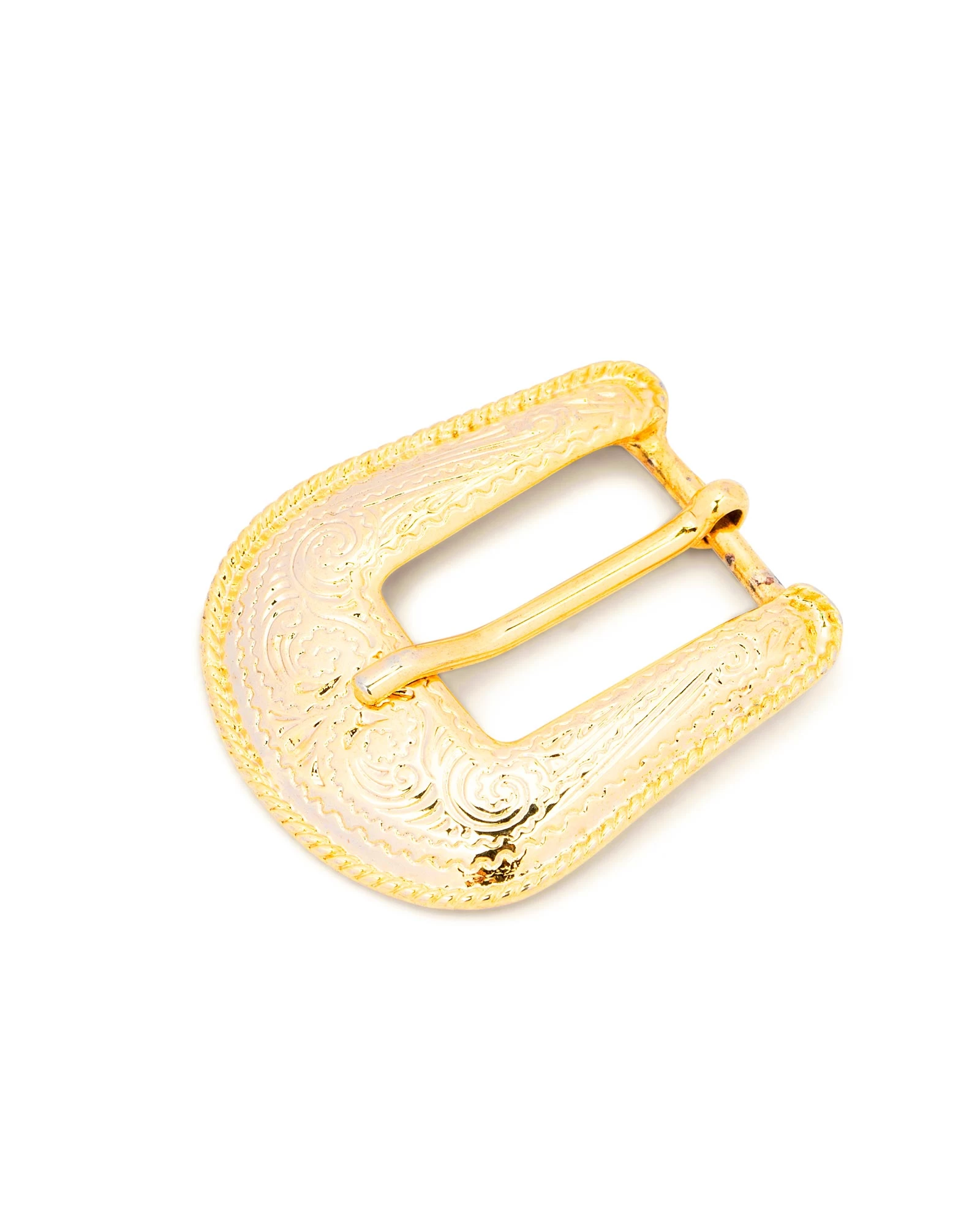 Western Yellow Gold Belt Buckle 5 Western Yellow Gold Belt Buckle - Image 3