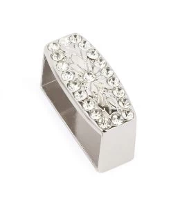 Western Belt Buckle Loop With Rhinestones