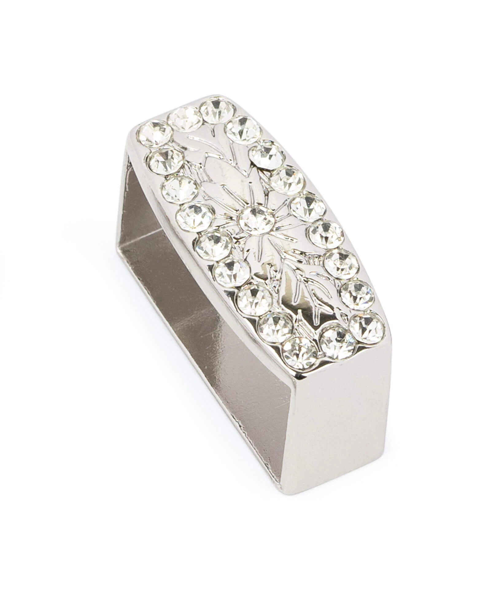 Western Belt Buckle Loop With Rhinestones 3 Western Belt Buckle Loop With Rhinestones