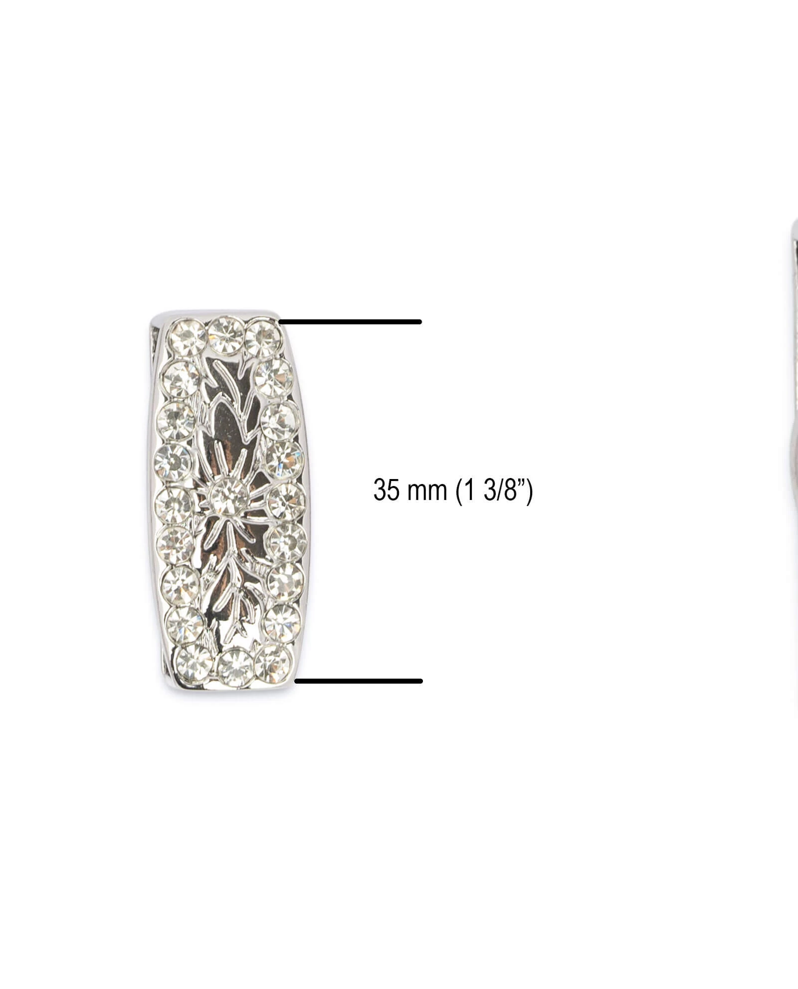 Western Belt Buckle Loop With Rhinestones 7 Western Belt Buckle Loop With Rhinestones - Image 5