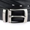 Wide Leather Belt For Men Jeans | Black Full Grain 1.5 Inch -Belt Shop Wide Leather Belt For Men Jeans Black Full Grain 1.5 Inch 2