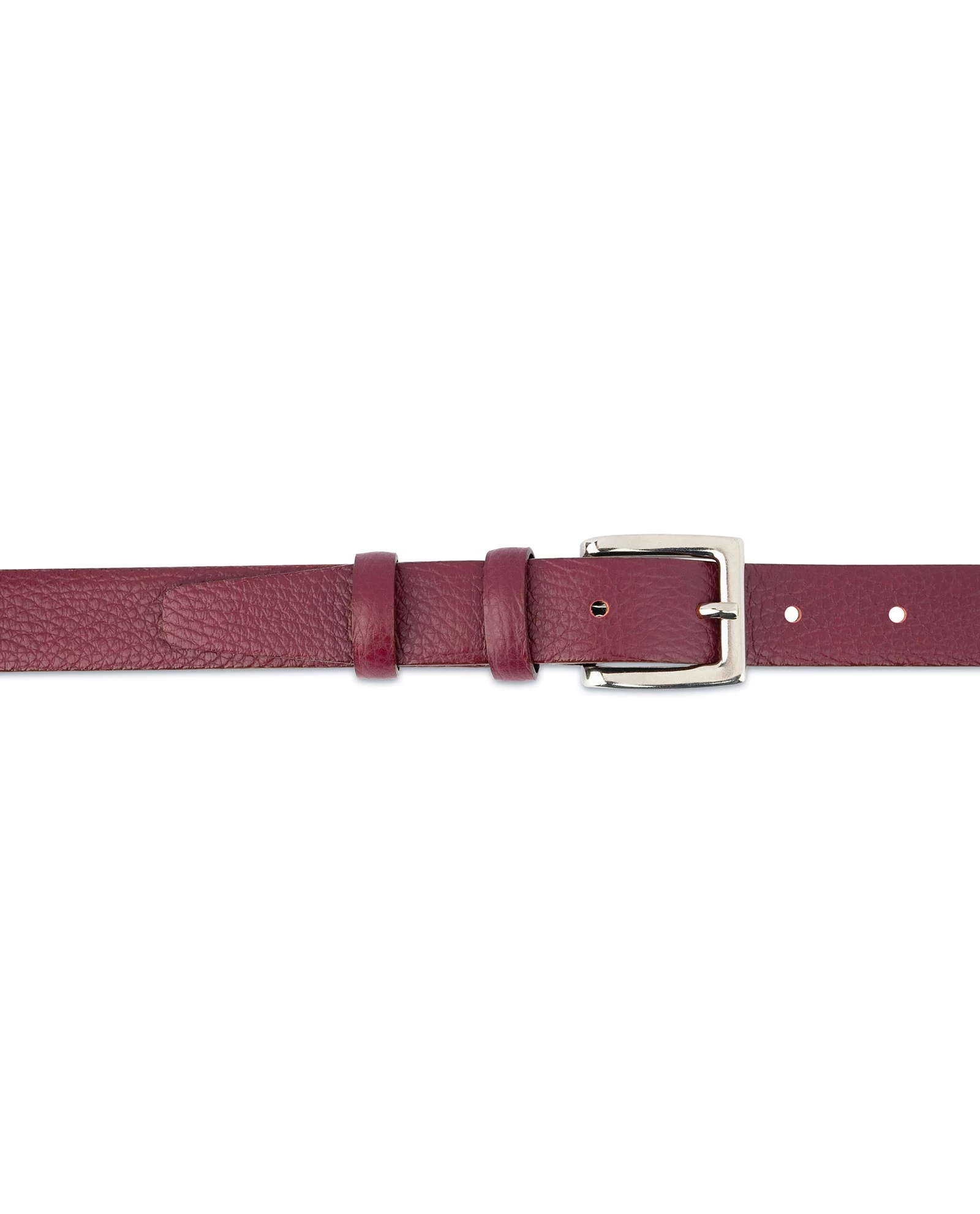Women’s Burgundy Belt For Dresses 4 Women’s Burgundy Belt For Dresses - Image 2