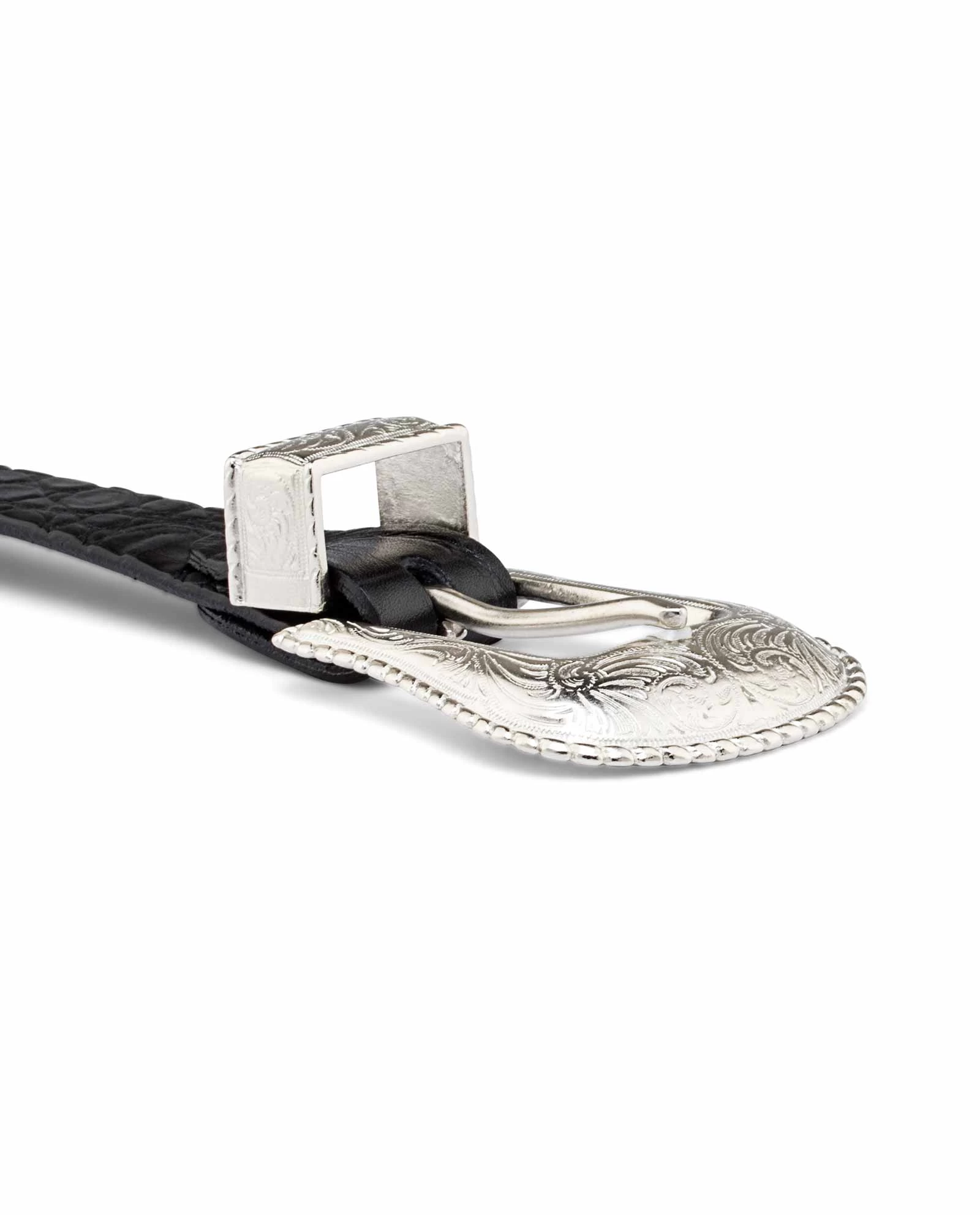 Women’s Croc Western Belt 4 Women’s Croc Western Belt - Image 2