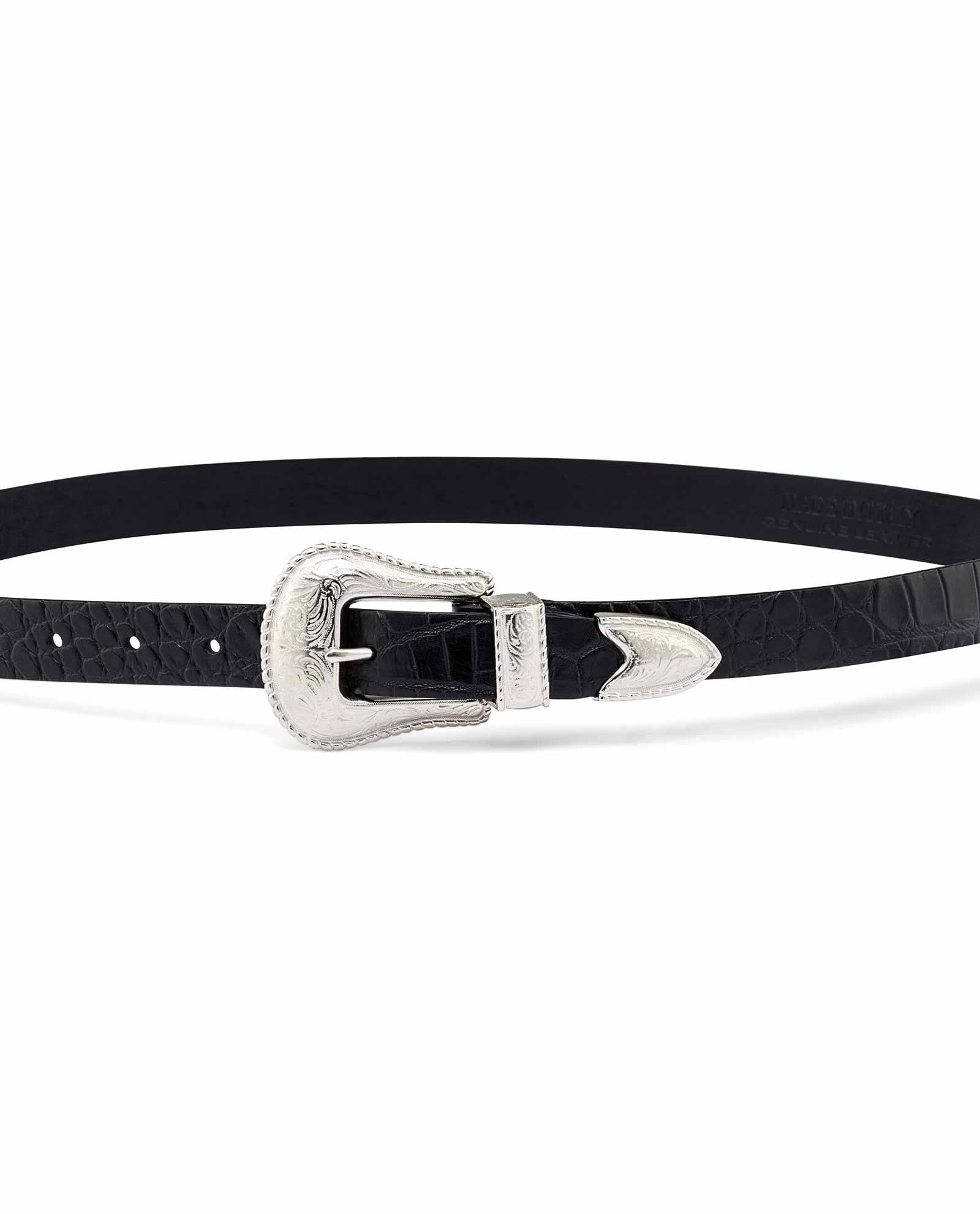 Women’s Croc Western Belt 3 Women’s Croc Western Belt