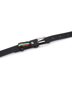 Boys Belts | Black Smooth Leather -Belt Shop Womens Leather Belt Black Thin 2.0 Cm 4 1