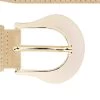 Womens Jeans Beige Suede Belt With Gold Buckle -Belt Shop Womens jeans beige suede belt with gold buckle copy