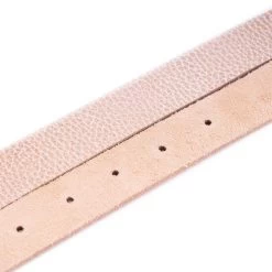 Beige Full Grain Leather Replacement Belt Strap -Belt Shop beige full grain leather replacement belt strap 6
