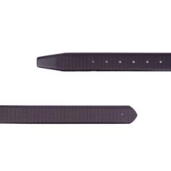 Belt Strap Replacement Dark Brown Perforated