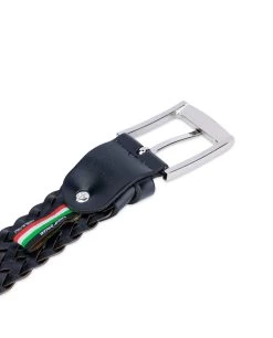 Black Braided Belt For Men -Belt Shop black braided belt for men 35usd 1