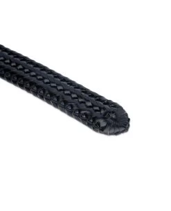 Black Braided Belt Strap 35 Mm