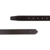 Black Brown No Buckle Leather Belt Strap 30 Mm -Belt Shop black brown no buckle leather belt 3