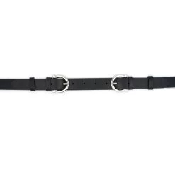 Black Double Buckle Belt Womens With Silver Buckles -Belt Shop black double buckle belt womens with silver buckles 5