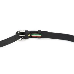 Black Double Buckle Belt Womens With Silver Buckles -Belt Shop black double buckle belt womens with silver buckles 7