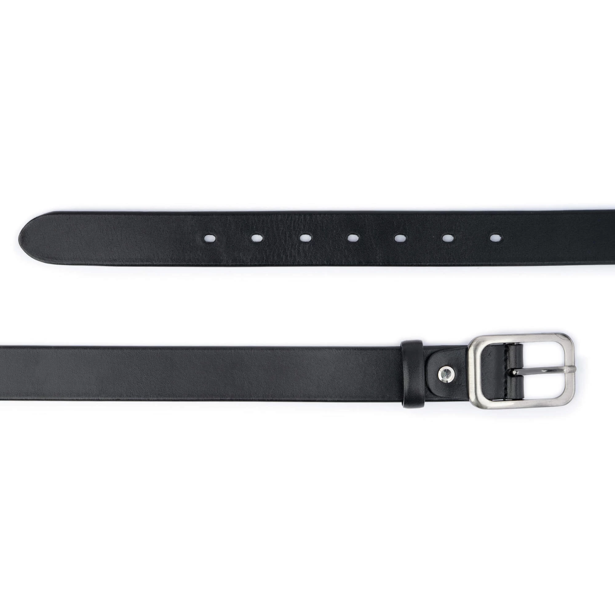 Black Ladies Belts For Jeans 3.0 Cm Genuine Leather 3 Black Ladies Belts For Jeans 3.0 Cm Genuine Leather