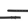 Black Pebbled Leather Belt Strap 20 Mm -Belt Shop black leather belt strap 20 mm 2