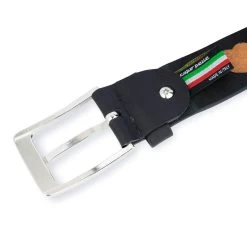 Black Leather Belt With White Hearts -Belt Shop black leather belt with white hearts 11