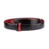 Black Leather Strap For Belt Red Stitching -Belt Shop black leather strap for belt red stitching 1 28 42 usd29 Greg REDSTI35BLACUT 1