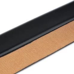 Black Mens Belt Without Holes Automatic Buckle -Belt Shop black mens belt without holes automatic buckle 6