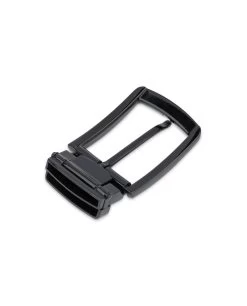 Black Mens Clasp Buckle 35 Mm
