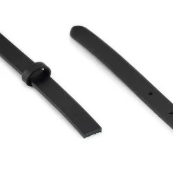 Black Replacement Strap – Full Grain Leather 15 Mm -Belt Shop black replacement strap full grain leather 15 mm 4