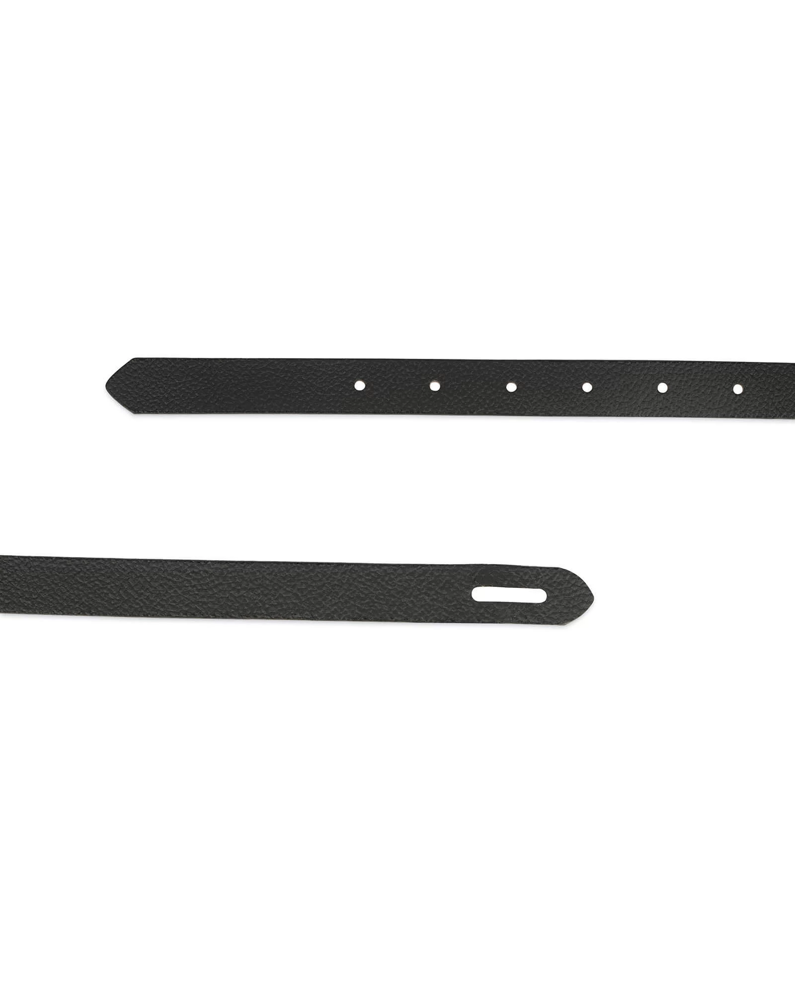 Black Skinny Waist Belt For Women 5 Black Skinny Waist Belt For Women - Image 3