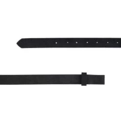 Black Suede Belt Strap Replacement Without Buckle