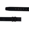 Black Suede Leather Strap For Belt 40 Mm -Belt Shop black suede leather strap for belt 28 40 55usd 2