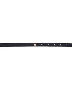 Girls Leather Belt | Rose Star Buckle
