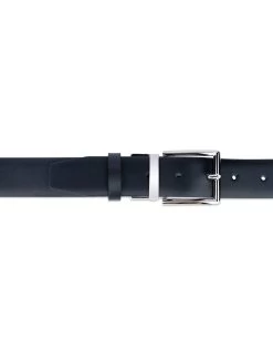 Black Vegan Men’s Belt 35 Mm